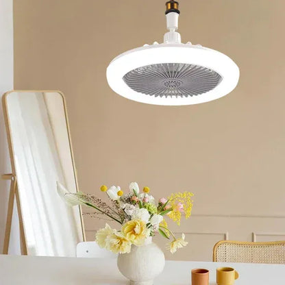 2-i-1 takfläkt med LED-lampa och fjärrkontroll