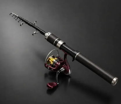 Carbon PocketRod teleskopiskt fiskespö i kolfiber 180 cm