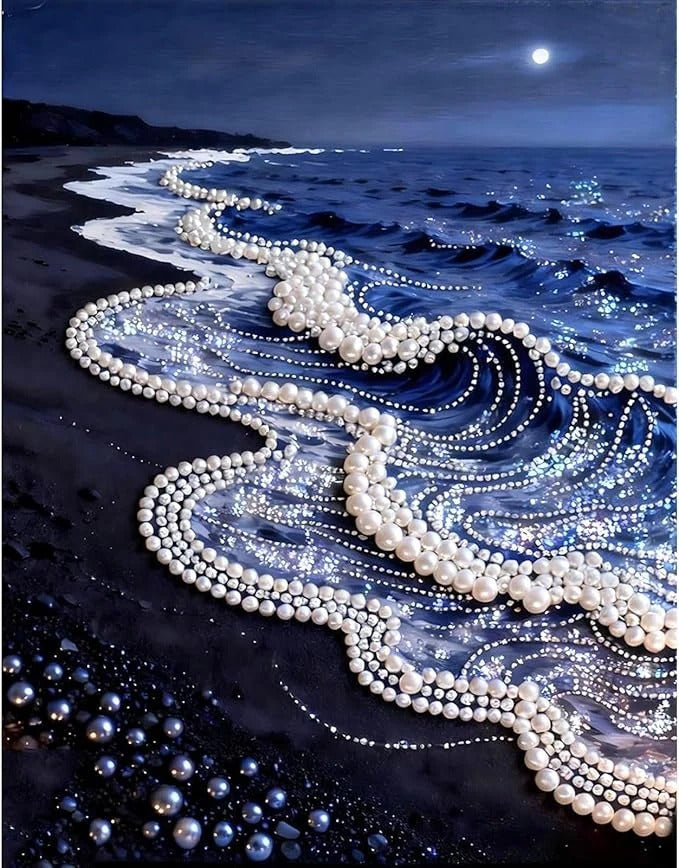 Diamond painting-set med flera motiv