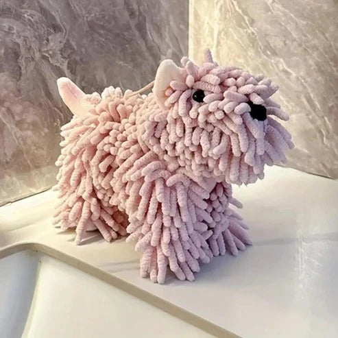 Mikrofiberhandduk för hundar
