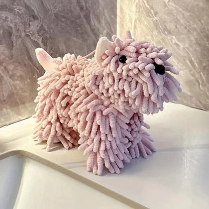 Mikrofiberhandduk för hundar