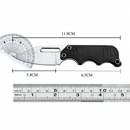 Kompakt Multifunktionell Fickkniv för Vardagsbruk och Nödsituationer
