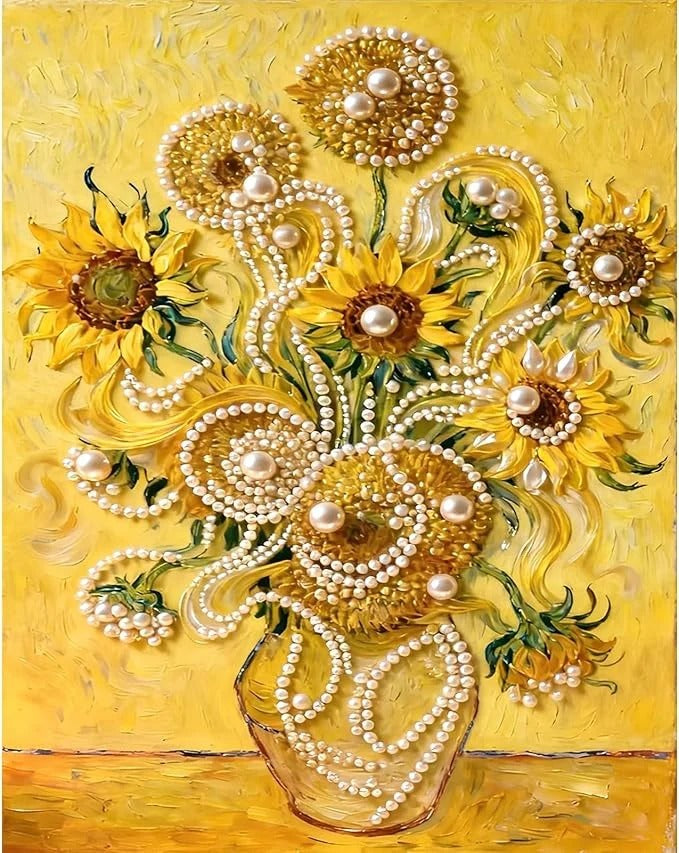 Diamond painting-set med flera motiv