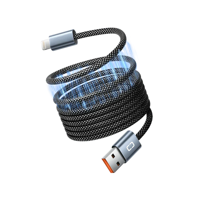 MagCable magnetisk kabel – Trasslar aldrig mer