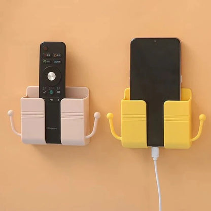 Väggfäste för fjärrkontroll, mobiltelefon och stickpropp