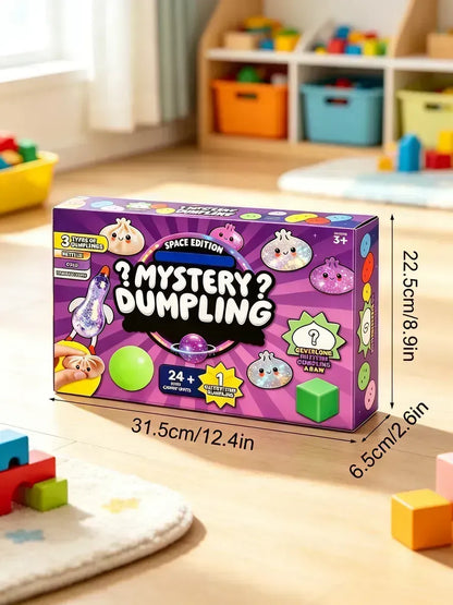 Squishiverse överraskningskalender med squishies