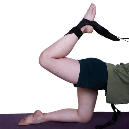 Multifunktionellt Stretchband för Fötter och Ben vid Träning och Rehabilitering
