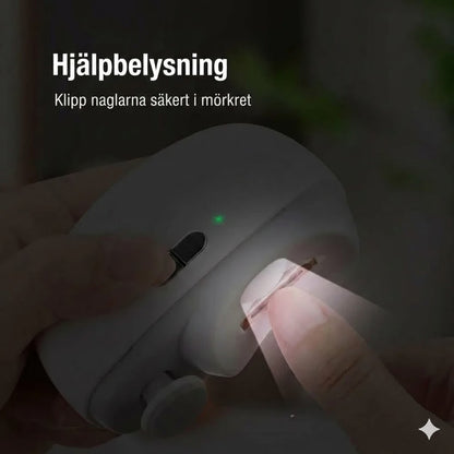 3-i-1 elektrisk poleringsmaskin och automatisk nagelklippare