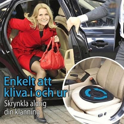 360° vridbar sittdyna – vridplatta i memory foam för bil
