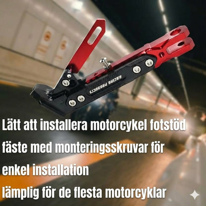 Universellt justerbart motorcykelstöd