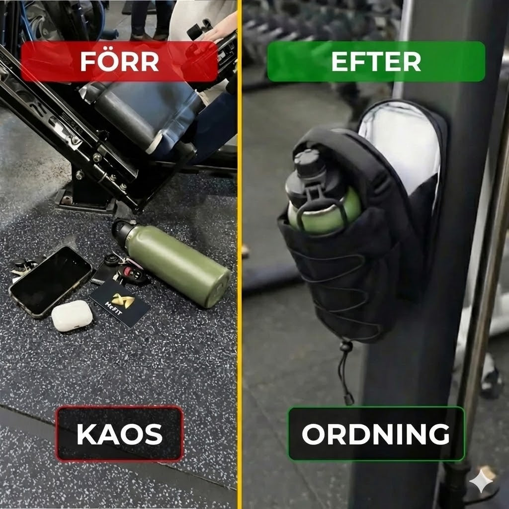 Magnetisk fitnessväska