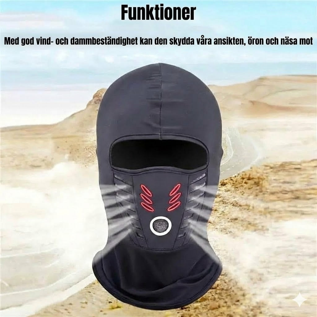 Unisex vindtät och varm heltäckande ansiktsmask