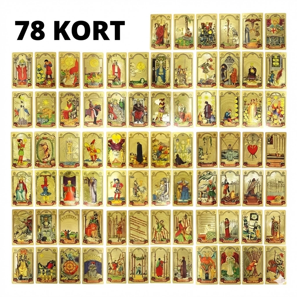 Lyxig Tarot Guldutgåva
