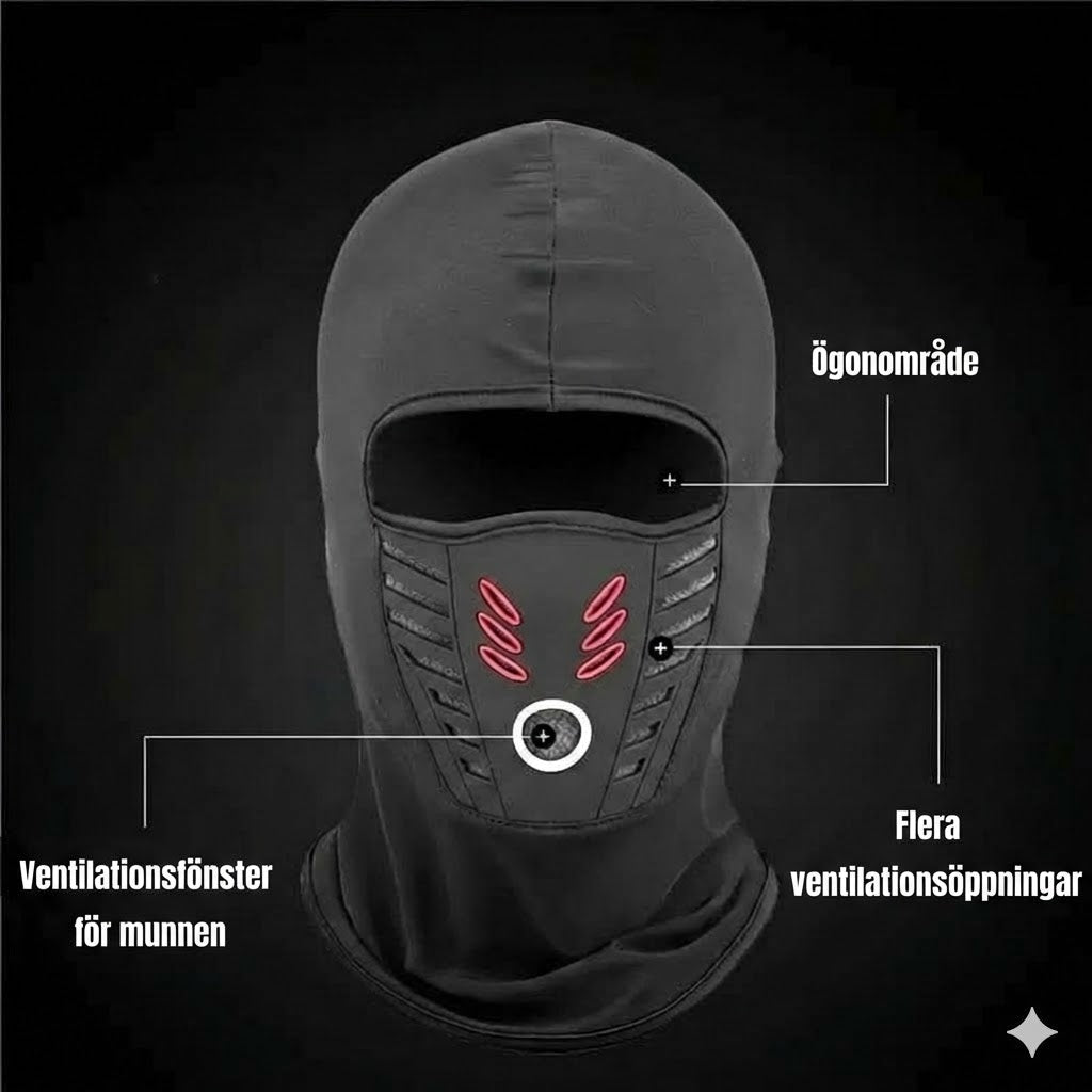 Unisex vindtät och varm heltäckande ansiktsmask