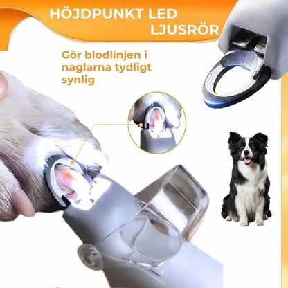 LED-nagelklippare för husdjur