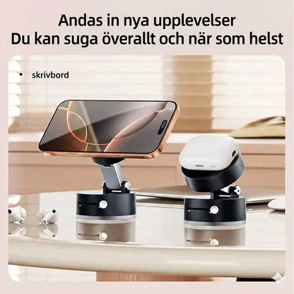 Hopvikbar bärbar magnetisk mobilhållare