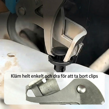 Tång för bilplastclips