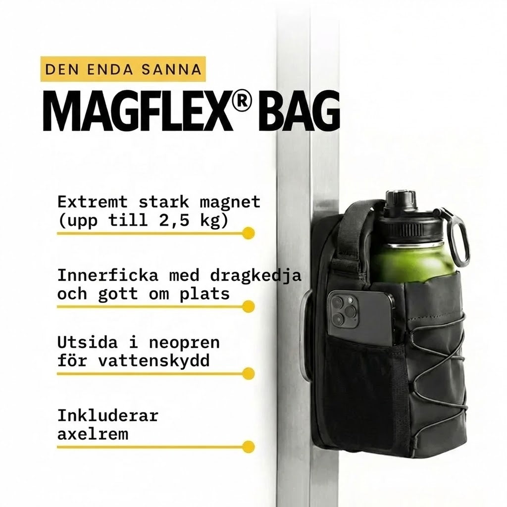 Magnetisk fitnessväska