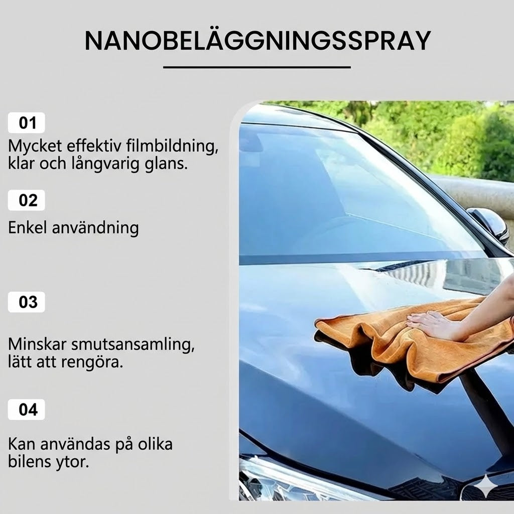 Reptåligt bilpoleringsset för lackreparation