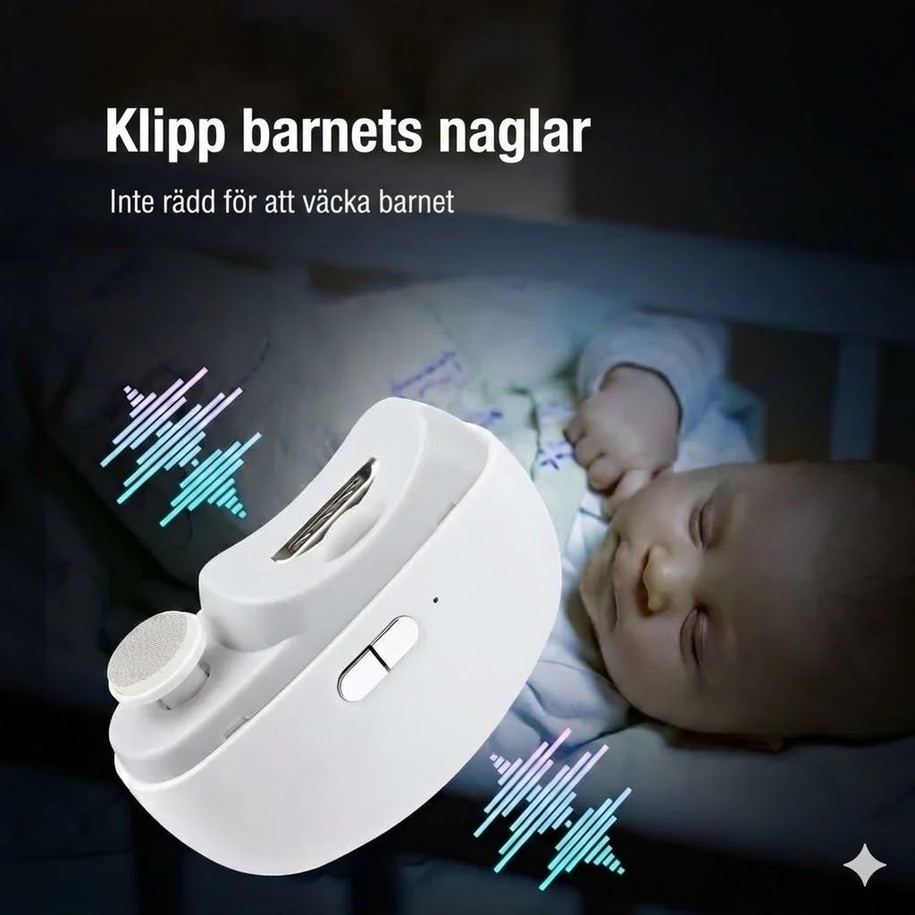 3-i-1 elektrisk poleringsmaskin och automatisk nagelklippare