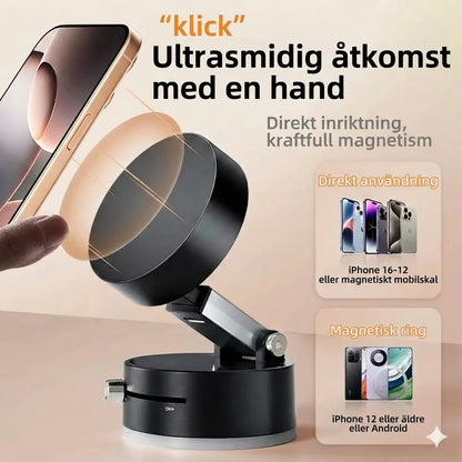 Hopvikbar bärbar magnetisk mobilhållare