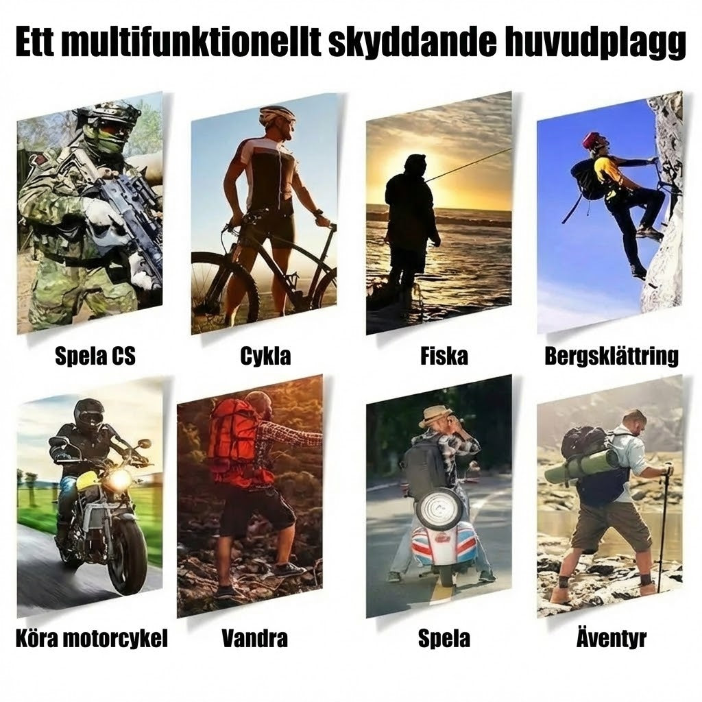 Unisex vindtät och varm heltäckande ansiktsmask