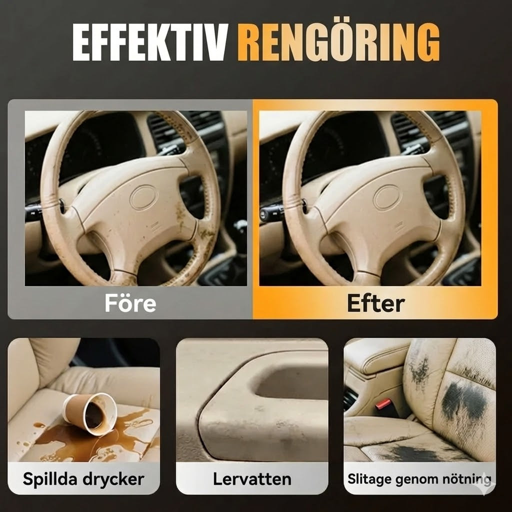 Polermaskin för bilinteriör – omedelbar glans och skydd