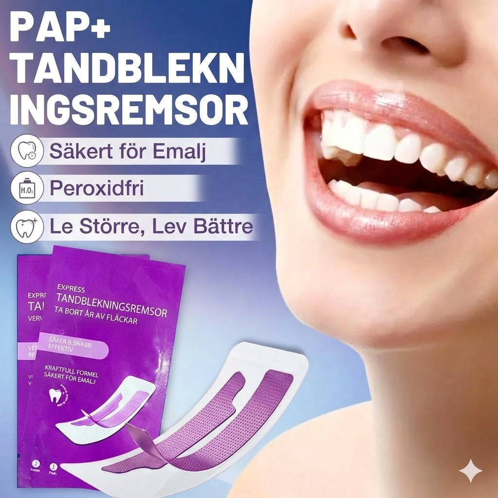 Tandblekningsremsor