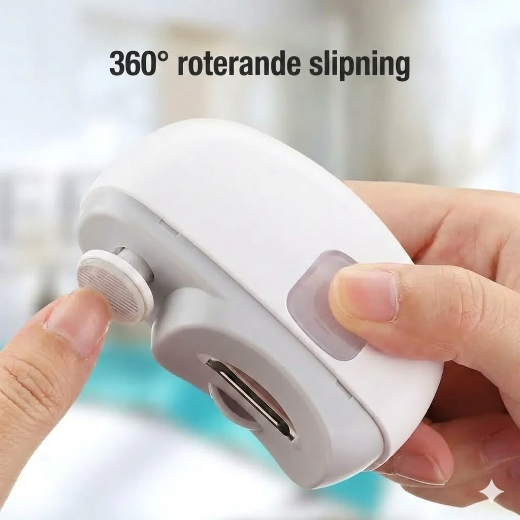 3-i-1 elektrisk poleringsmaskin och automatisk nagelklippare