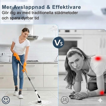 9-i-1 elektrisk rengöringsborste